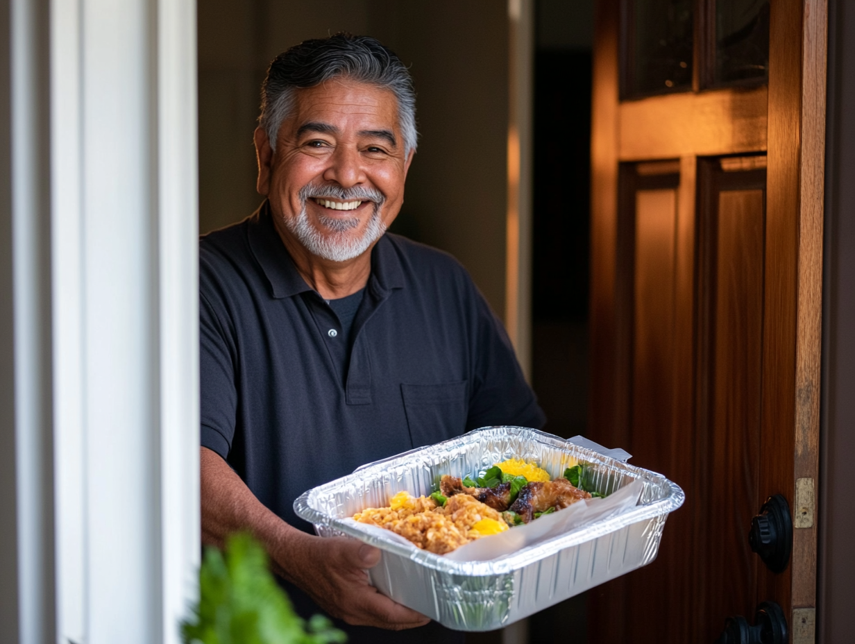 Чоловік з овочами